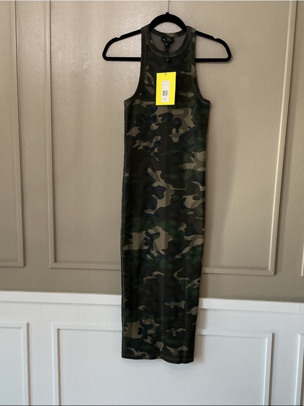 Marc Jacobs Camouflage Maxi Dress - Green